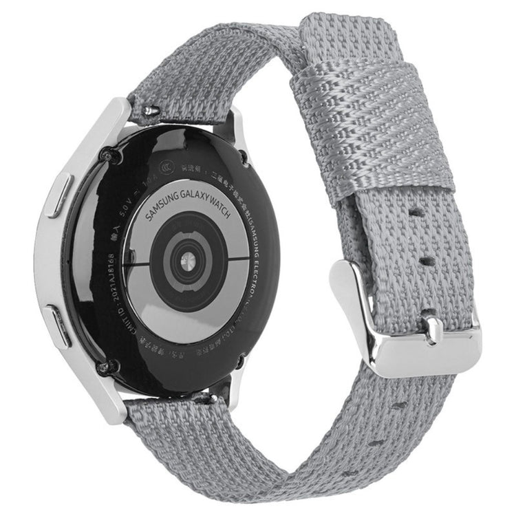 Absolutely Stylish Smartwatch Nylon Universel Strap - Silver#serie_8