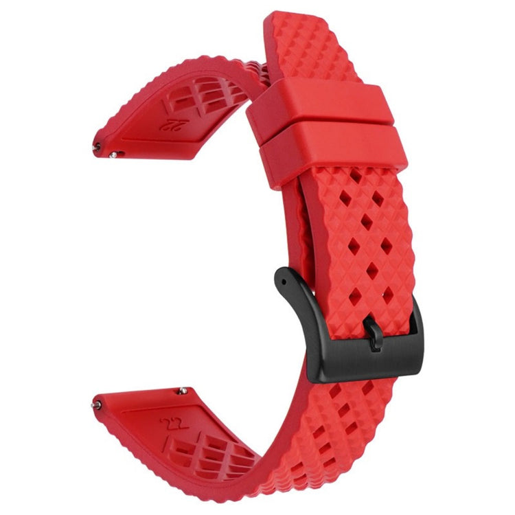 Brilliant Smartwatch Silicone Universel Strap - Red#serie_14