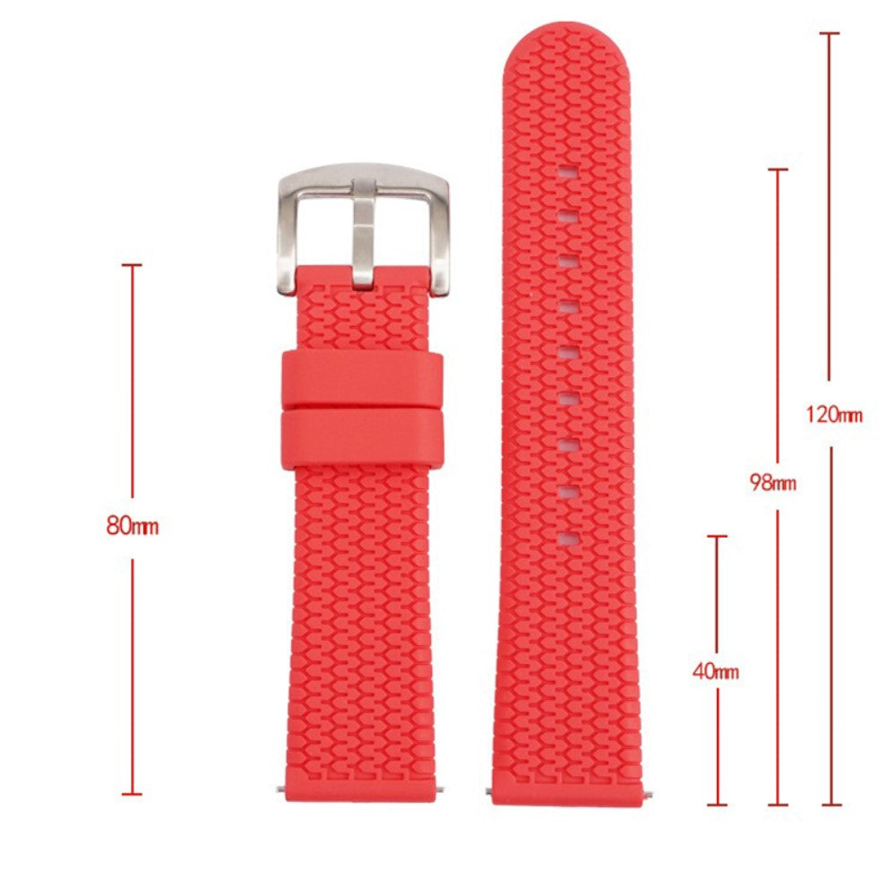 Incredibly Agreeable Smartwatch Silicone Universel Strap - Orange#serie_6