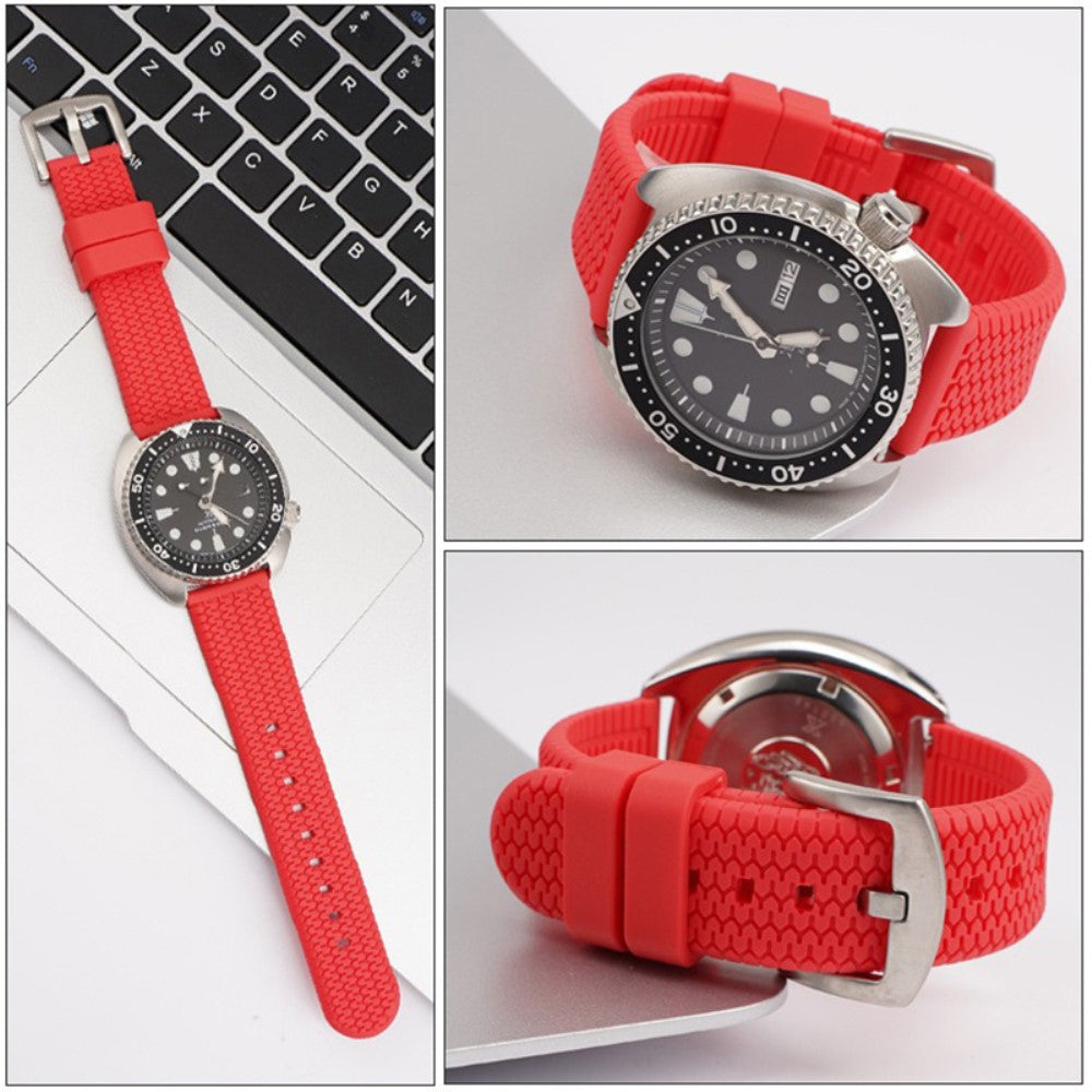 Incredibly Agreeable Smartwatch Silicone Universel Strap - Orange#serie_15