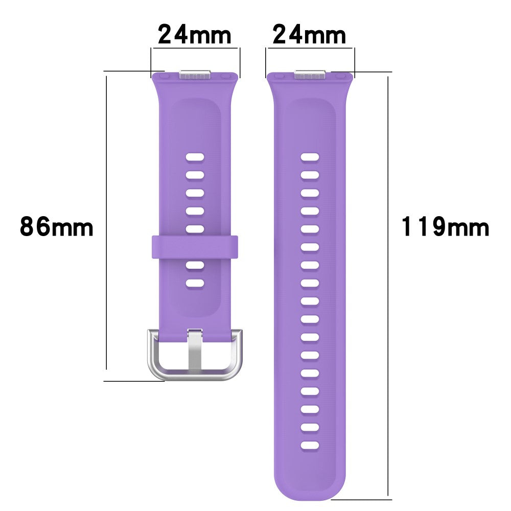 Sweet Huawei Watch Fit 3 Silicone Strap - Purple#serie_1