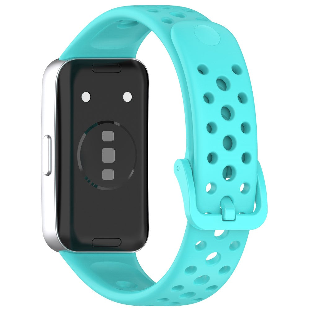 Huawei band 9 / 9 NFC / 8 / 8 NFC Breathable Holes Replacement bandsilicone Watch Strap - Teal#serie_9