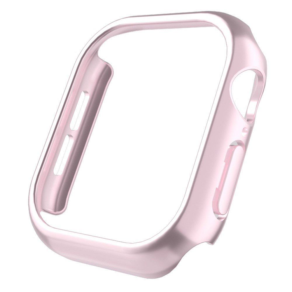 Apple Watch Series 10 42mm Case Matte Hollow Hard Bump Resistant Watch Protective Cover - S9 New Pink#serie_1