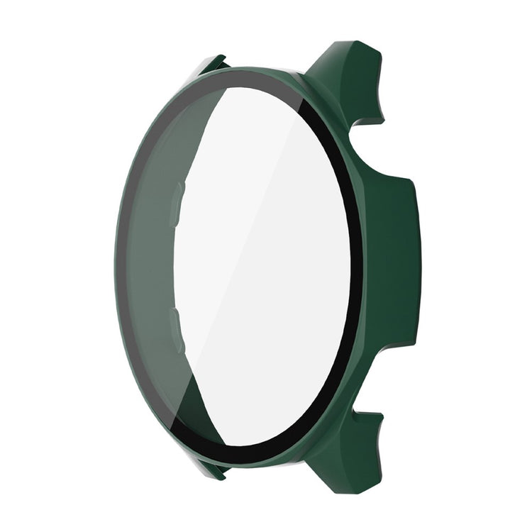 Huawei Watch GT 5 46mm ENKAY Hat-Prince 2-in-1 Rubberized Hard PC Frame with 9H Tempered Glass Screen Protector - Dark Green#serie_4