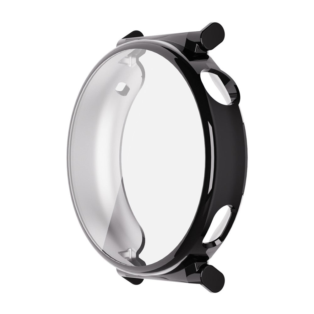 Huawei Watch GT 5 46mm ENKAY Hat-Prince TPU Watch Case Electroplating Watch Cover with Screen Protector - Black#serie_1