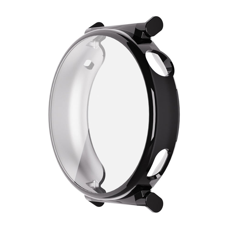 Huawei Watch GT 5 46mm ENKAY Hat-Prince TPU Watch Case Electroplating Watch Cover with Screen Protector - Black#serie_1
