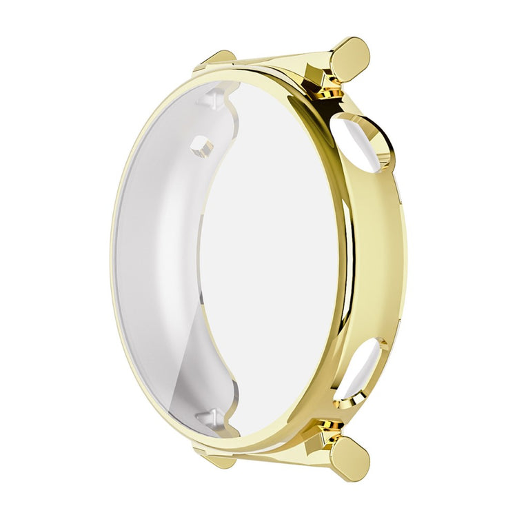 Huawei Watch GT 5 46mm ENKAY Hat-Prince TPU Watch Case Electroplating Watch Cover with Screen Protector - Golden#serie_2