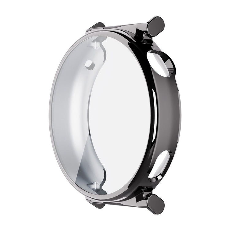 Huawei Watch GT 5 46mm ENKAY Hat-Prince TPU Watch Case Electroplating Watch Cover with Screen Protector - Gun Color#serie_5