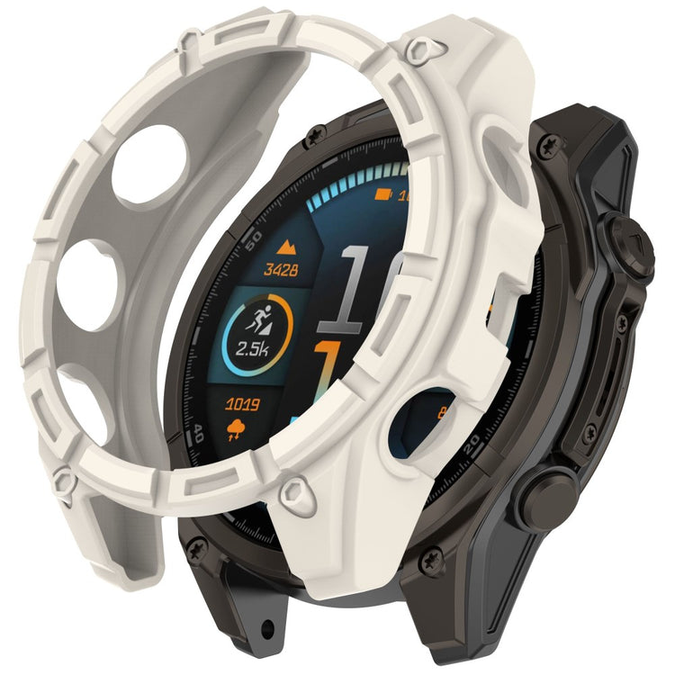 Garmin Fenix 8 Solar 51mm Watch Case Quick Release Soft TPU Watch Cover - Starlight#serie_8