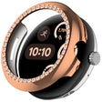 Flexible Google Smartwatch Rhinestone and Silicone Cover
