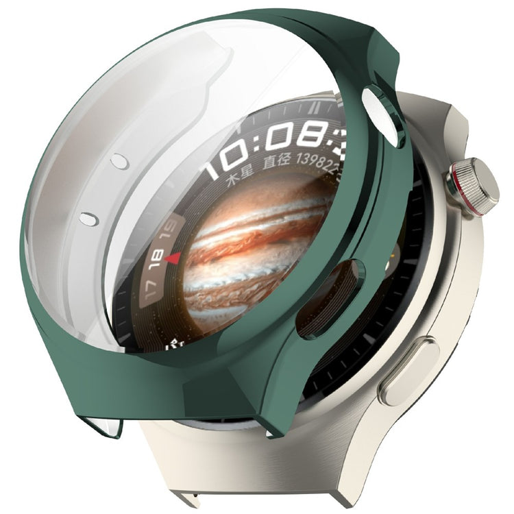 Huawei Watch 4 Flexible Watch Case Full Coverage Electroplating Protective Cover - Green#serie_2