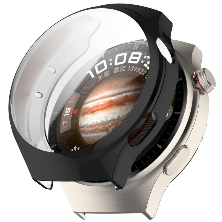 Huawei Watch 4 Flexible Watch Case Anti Scratch Full Coverage Protective Cover - Electroplate Black#serie_5