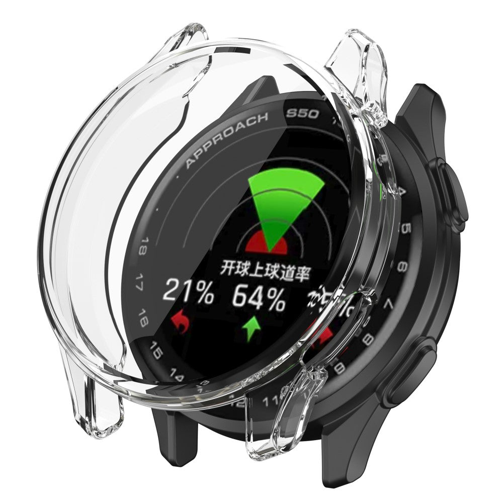 Garmin Approach S50 Watch Case Transparent Flexible Full Cover Protector#serie_1