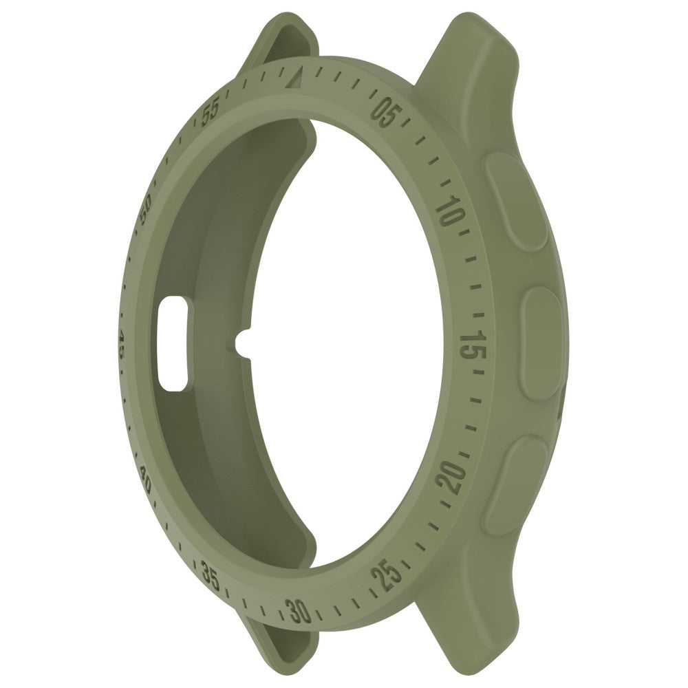 Fleksibel Silikone Bumper passer til Garmin Venu 3S - Grøn#serie_2