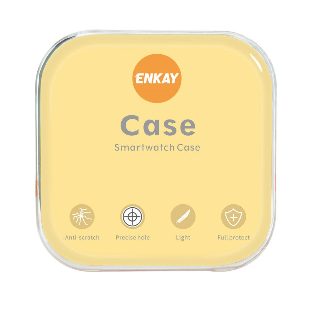 ENKAY HAT PRINCE Garmin Venu 3 Electroplating Full Cover Watch Case Flexible Frame with Screen Film - Gold#serie_3