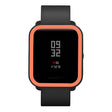 Huami Amazfit Bip / Bip Lite Protective Edge Case Dual Color Silicone Watch Cover - Black+Orange