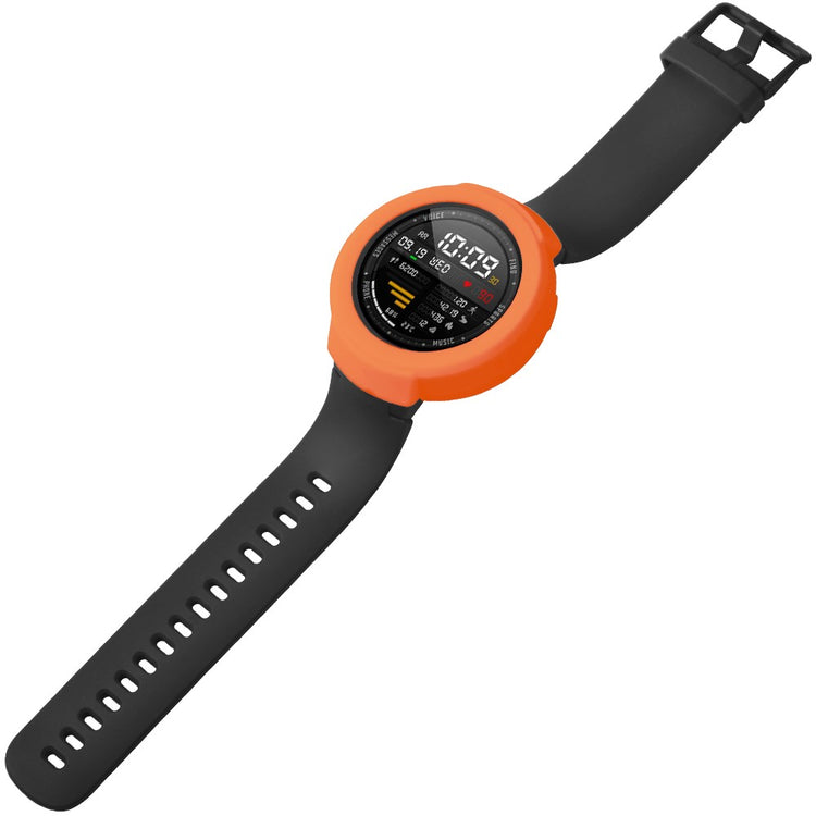 Beskyttende Silikone Universal Bumper passer til Amazfit Verge / Amazfit Verge Lite - Orange#serie_3