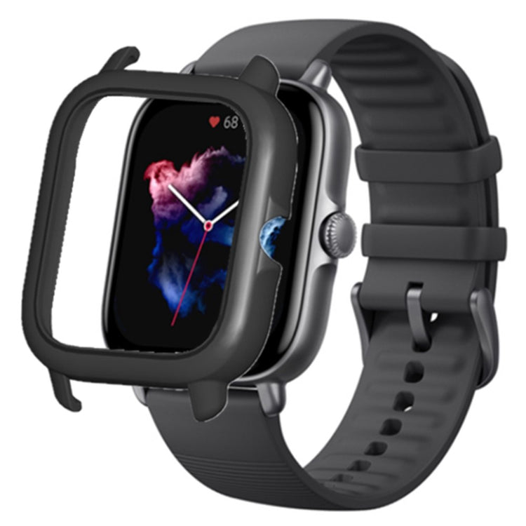 Hårdt Silikone Bumper passer til Amazfit GTS 3 - Sort#serie_6