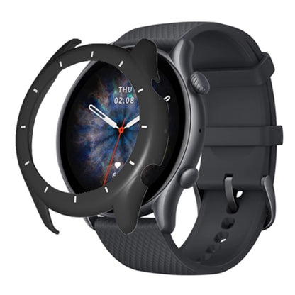 Stødsikker Silikone Universal Bumper passer til Amazfit GTR 3 / Amazfit GTR 3 Pro - Sort#serie_2