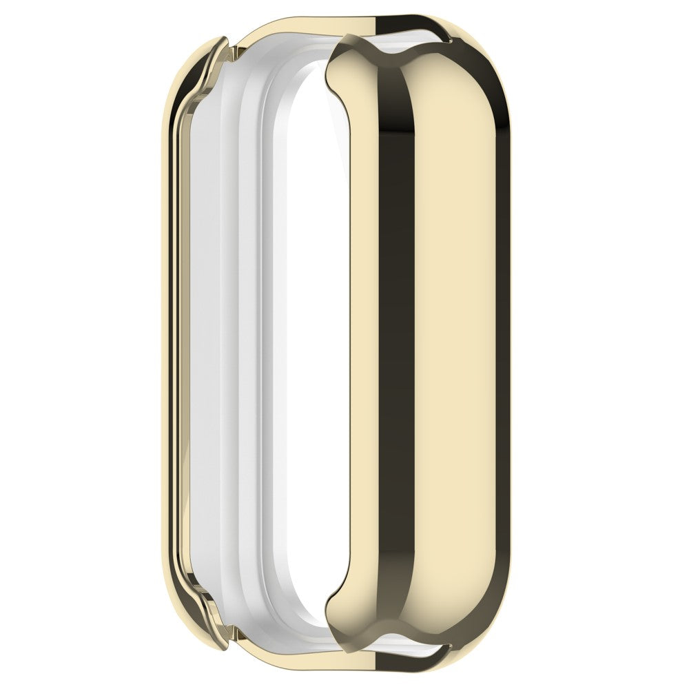 Rigtigt Fed Silikone Cover passer til Xiaomi Smart Band 8 - Guld#serie_2