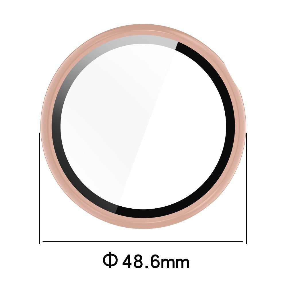 Vildt Flot Cover med Skærmbeskytter i Glas passer til Vivo Watch 3 - Grøn#serie_3