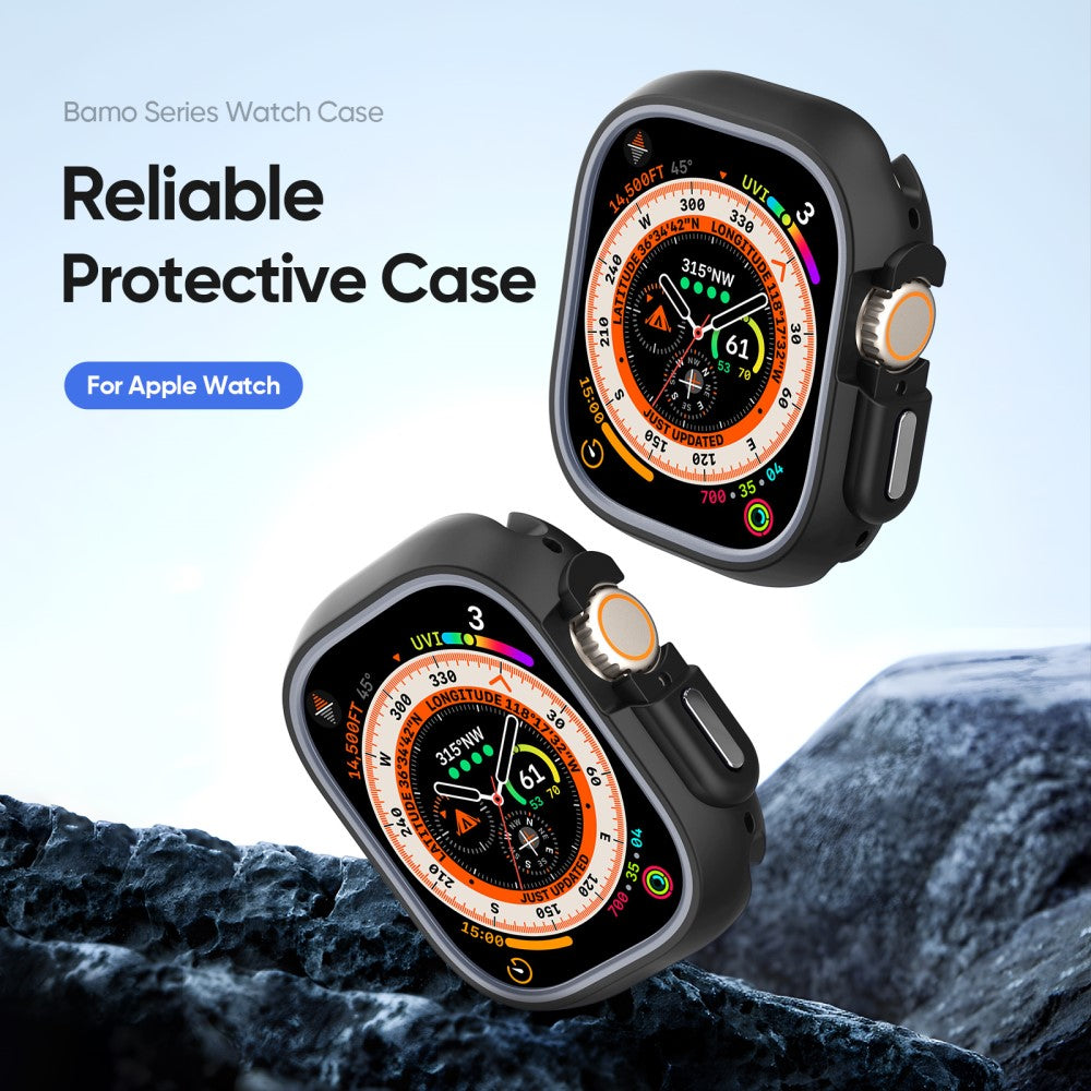 Alle Tiders Silikone Cover passer til Apple Watch Ultra 2 / Apple Watch Ultra - Sølv#serie_1