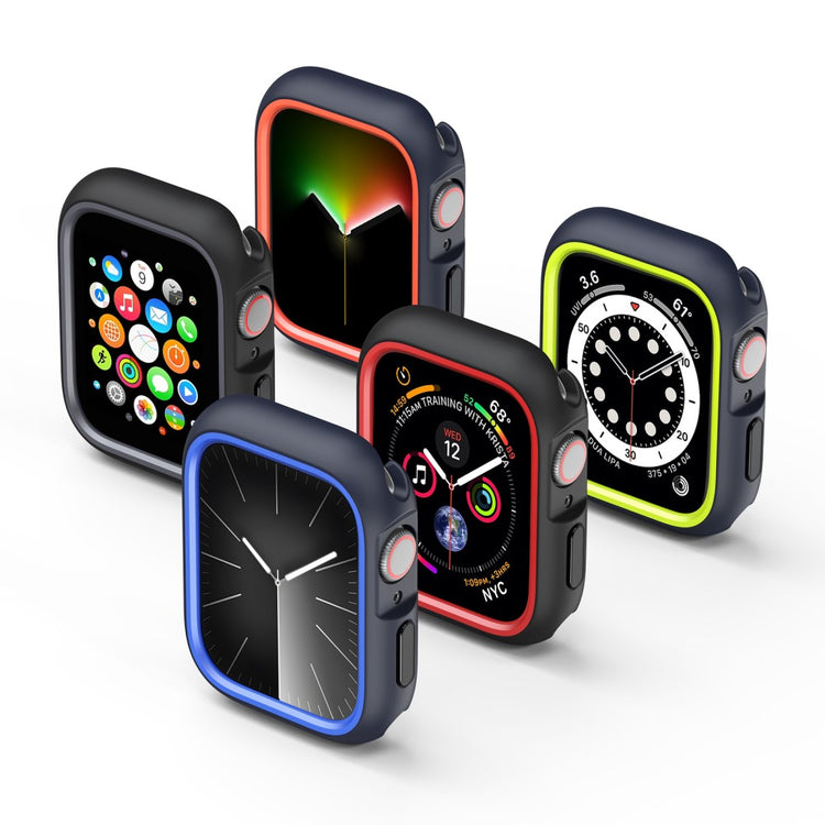Vildt Flot Silikone Cover passer til Apple Smartwatch - Blå#serie_3