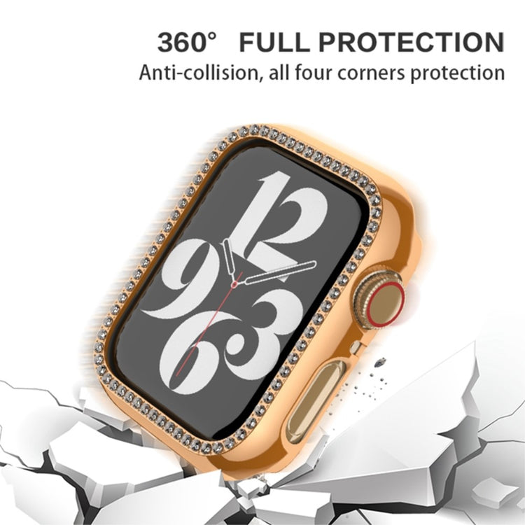 Rhinsten Og Glas Universal Rem passer til Apple Watch Ultra / Apple Watch Ultra 2 - Sølv#serie_2