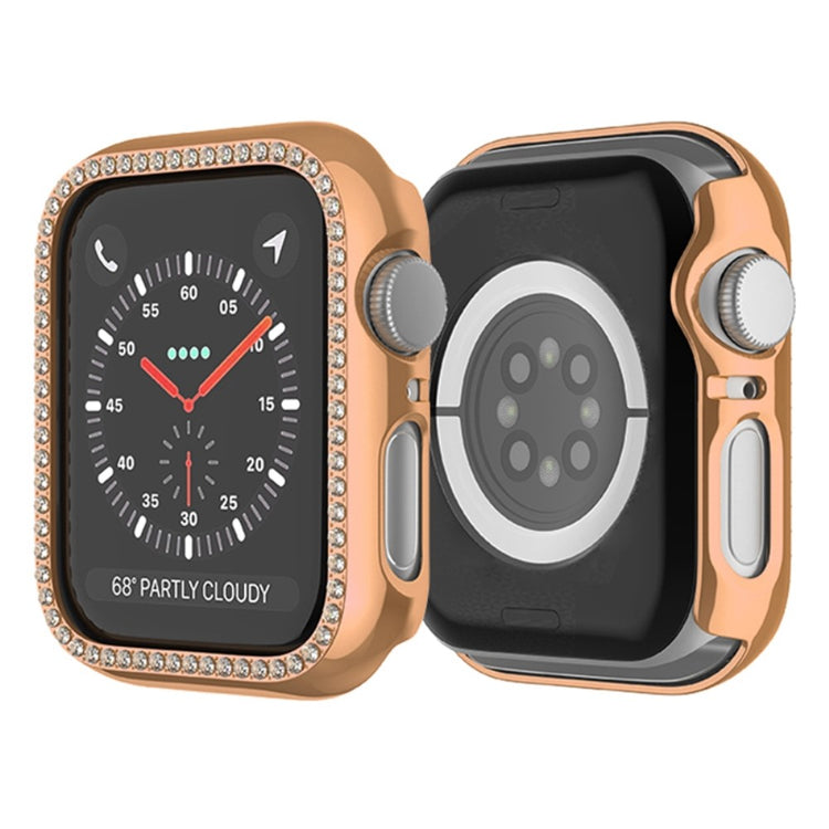 Vildt Kønt Rhinsten Universal Rem passer til Apple Smartwatch - Guld#serie_6