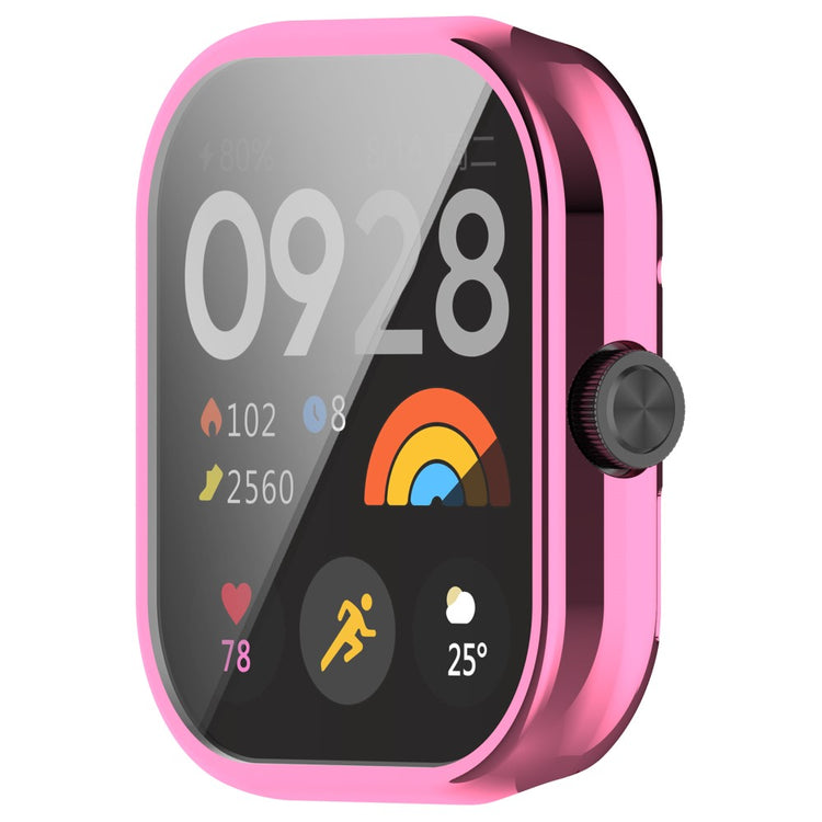 Godt Silikone Cover passer til Xiaomi Redmi Watch 4 - Pink#serie_2