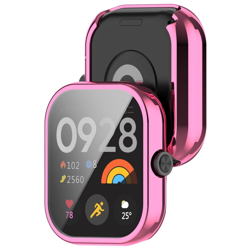 Godt Silikone Cover passer til Xiaomi Redmi Watch 4 - Pink#serie_2