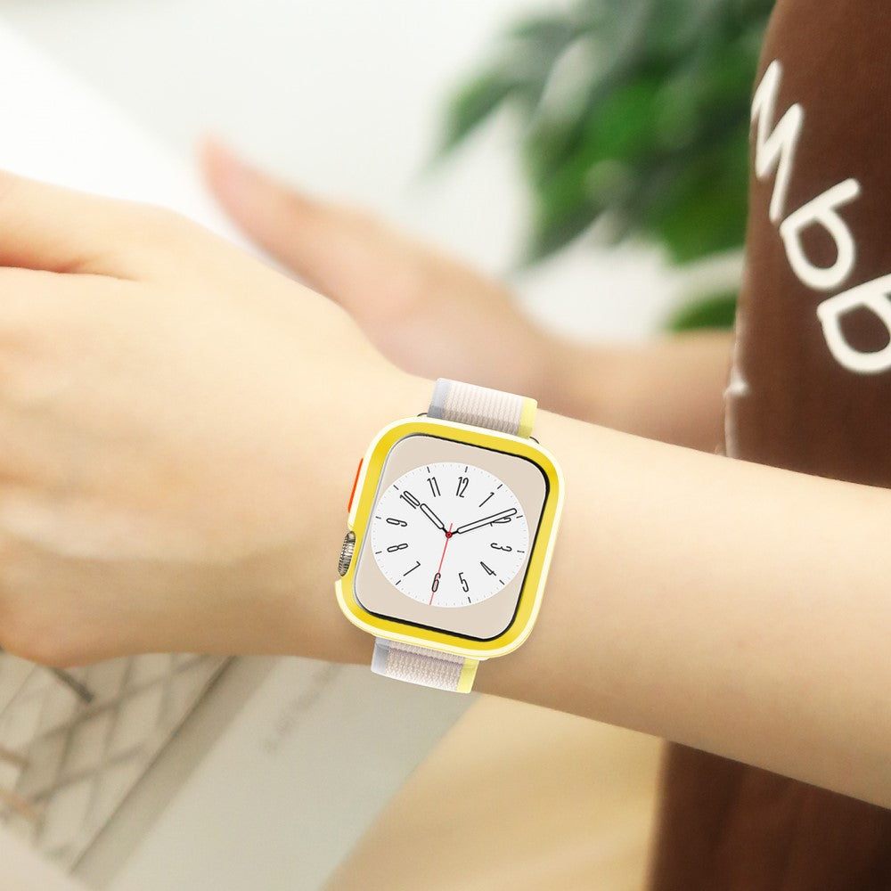 Apple Watch Ultra 2 / Apple Watch Ultra Matte Silicone Universel Bumper - Yellow#serie_6