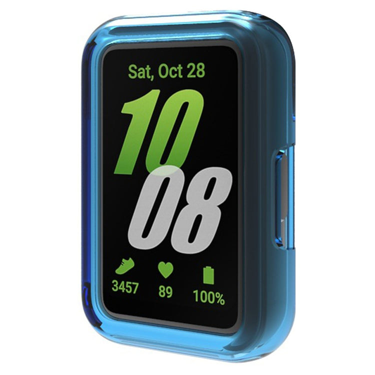 Samsung Galaxy Fit 3 Transparent Silicone Bumper - Blue#serie_3