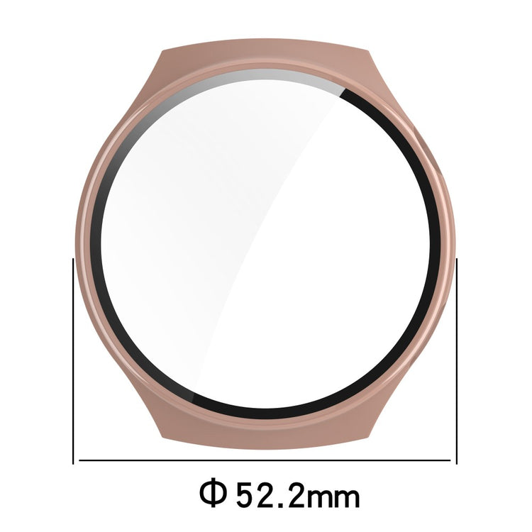 Absolutely Fashionable Huawei Watch 4 Pro Cover with Screen Protector in Glass - Brown#serie_5