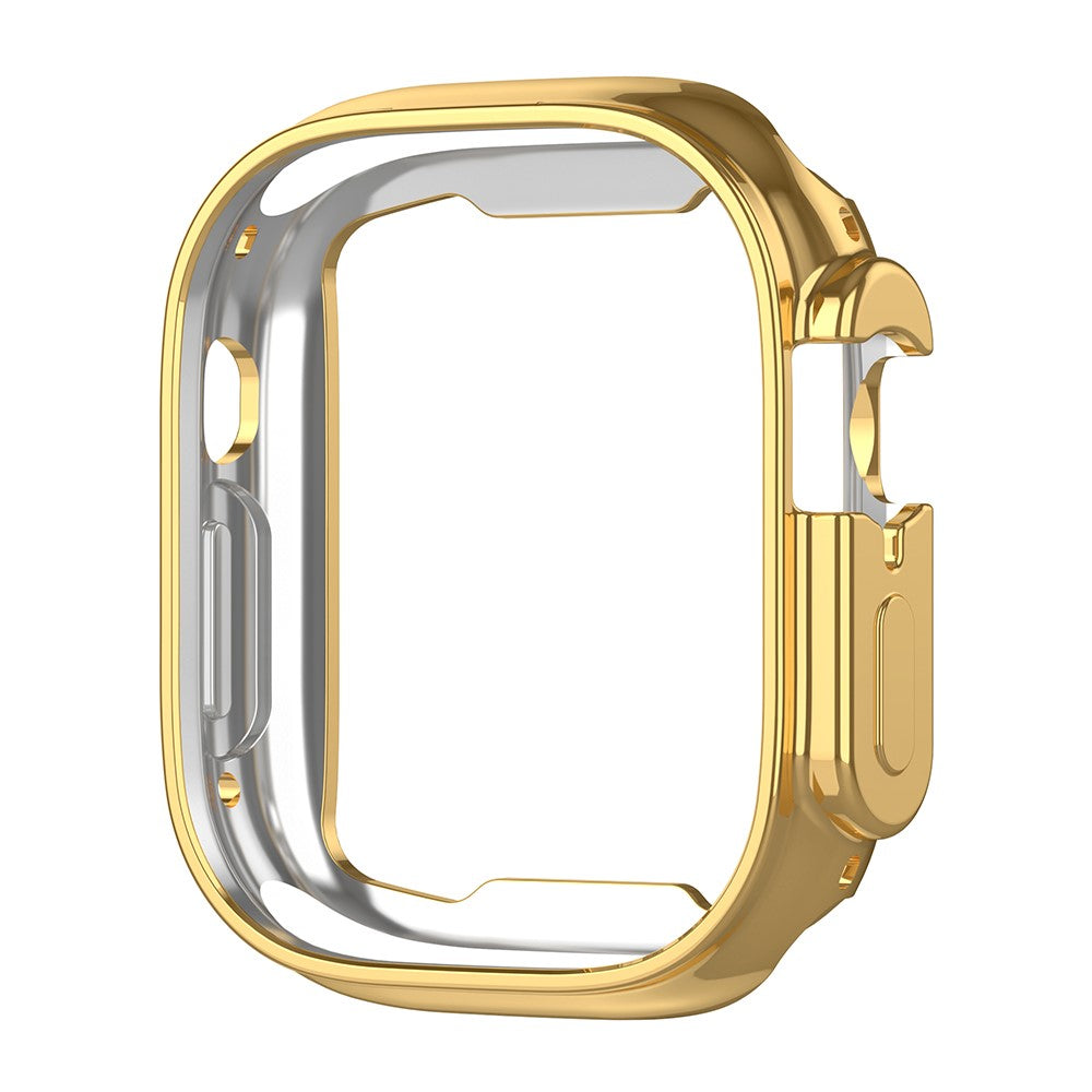 Apple Watch Ultra / Apple Watch Ultra 2 Flexible Silicone Universel Bumper - Gold#serie_2