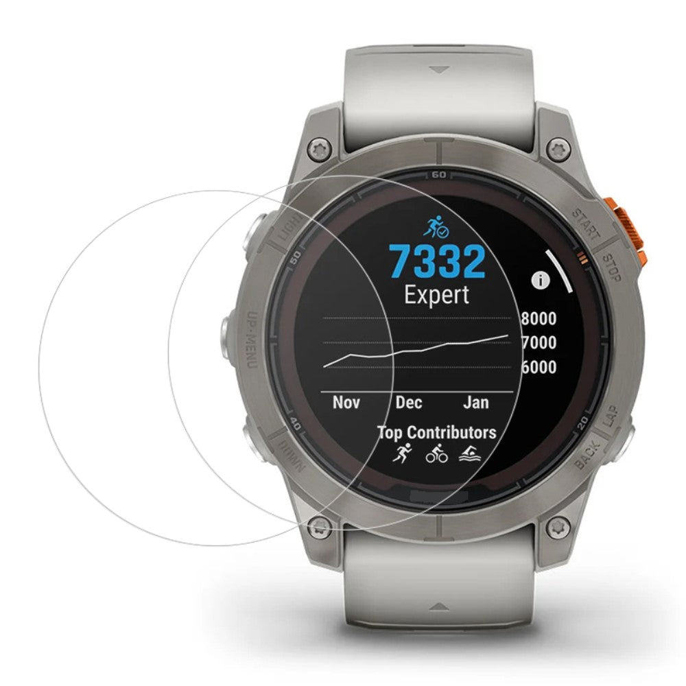 2-pack Garmin Fenix 7S Pro Watch Screen Protector Ultra Clear Soft Flexible Screen Film#serie_1