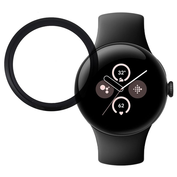 Google Pixel Watch 3 41mm Full Screen Protector Black Edge Soft Pliable Smartwatch Screen Film#serie_1
