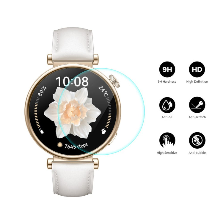 Silikone Skærmbeskytter passer til Huawei Watch GT 4 41mm - Gennemsigtig#serie_506