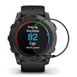 ENKAY HAT PRINCE 2Pcs Garmin Fenix 7S Pro Screen Protector 3D Curved Soft Bump Resistant Edge and Scratch Resistant Watch Film