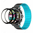2-pack / Pack For Kieslect Smart Calling Watch Kr2 Acrylic Watch Screen Protector High-Clarity Film