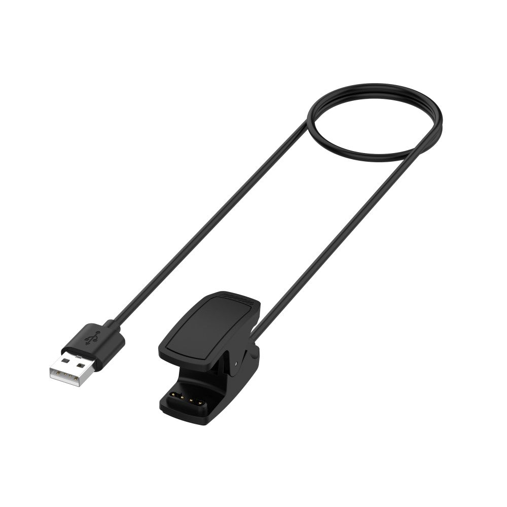 100cm USB Opladningskabel passer til Garmin Smartwatch - Sort#serie_1