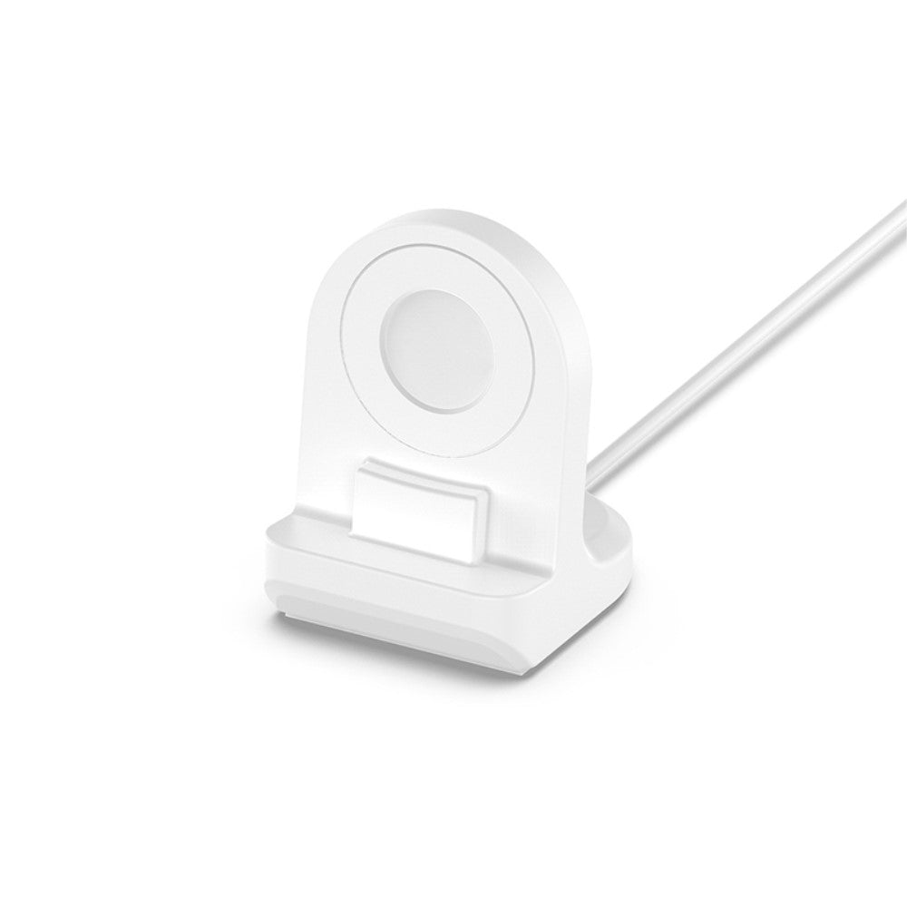 Plastic And Silicone Xiaomi Watch S1 Pro Charger - White#serie_1