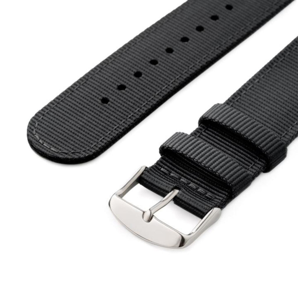 Godt Amazfit Bip Nylon Rem - Sort#serie_c013