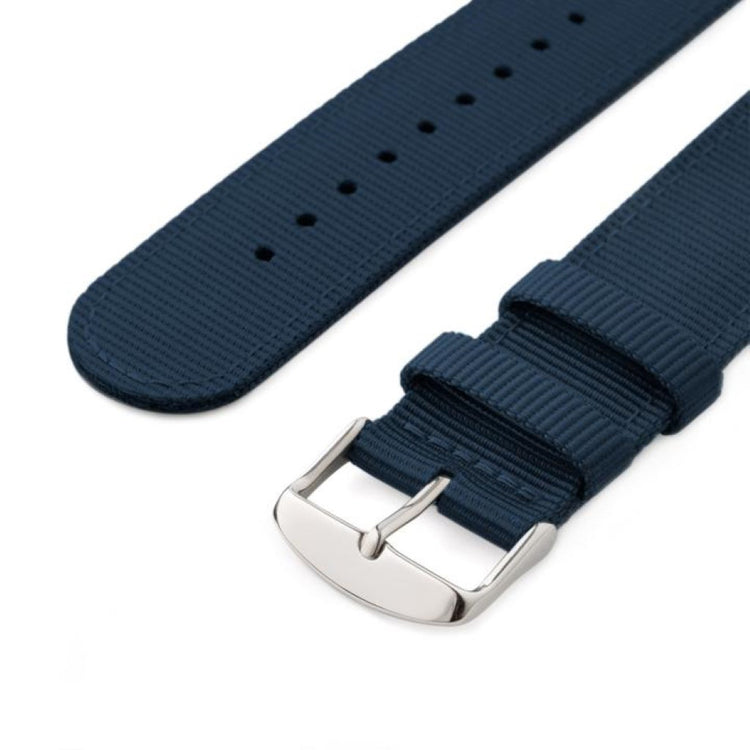 Supercool Amazfit Stratos Nylon Rem - Blå#serie_d011