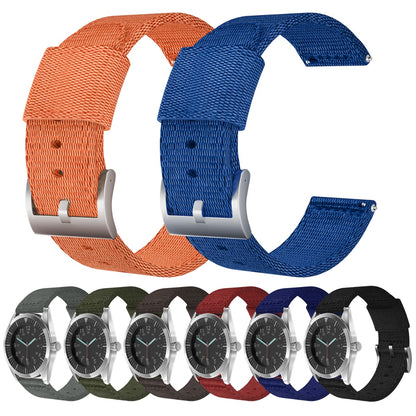 Super Skøn Nylon Rem passer til 22mm - Rød#serie_bfwu103g