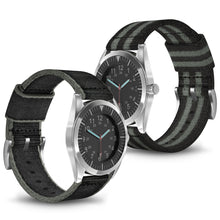 Rigtigt Godt Nylon Rem passer til 24mm - Sølv#serie_bfwu104n