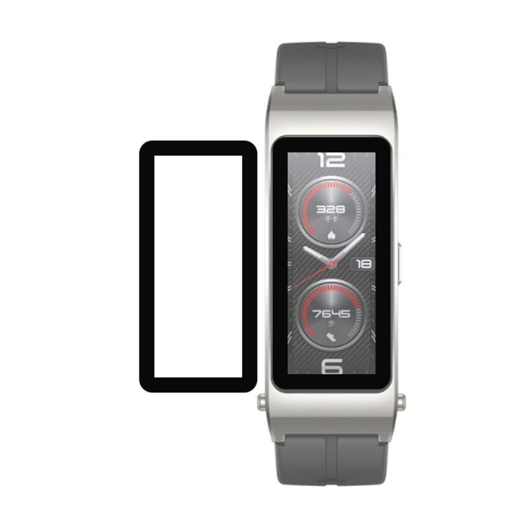 2stk Silikone HD Skærmbeskytter passer til Huawei TalkBand B7 - Gennemsigtig#serie_441