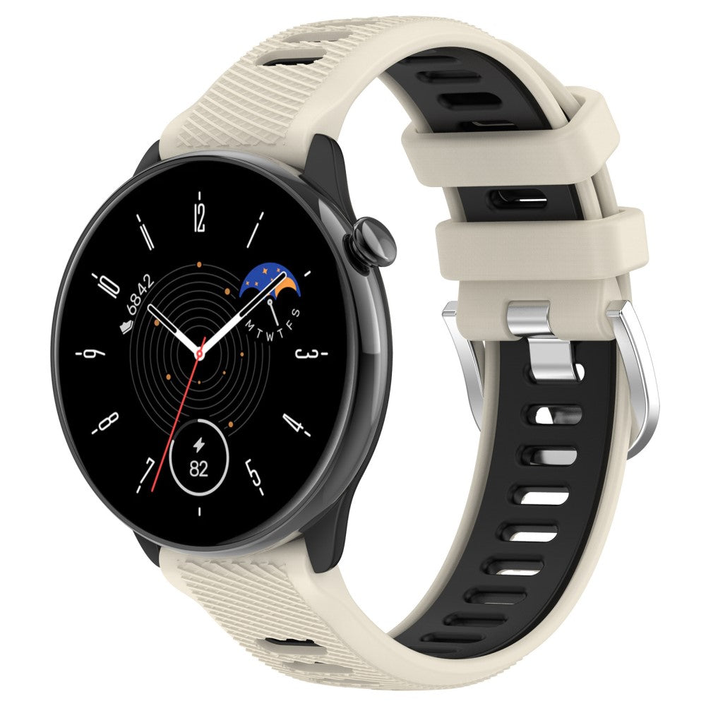 Helt Vildt Smuk Silikone Universal Rem passer til Smartwatch - Hvid#serie_12