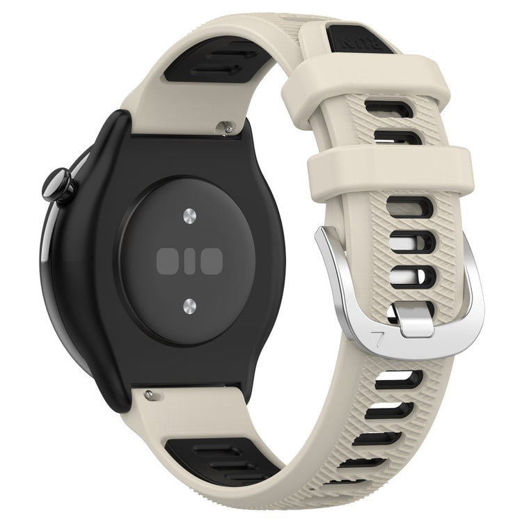 Helt Vildt Smuk Silikone Universal Rem passer til Smartwatch - Hvid#serie_12
