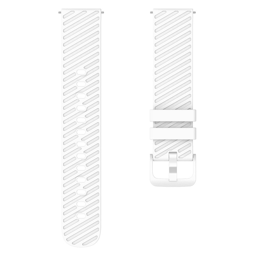 Cool Silikone Universal Rem passer til Smartwatch - Hvid#serie_8